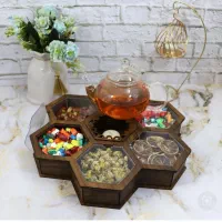 تی بگ چوبی وارمر دار|ظروف سرو و پذیرایی|کرمان, |دیوار