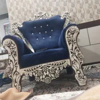 مبل ۷ نفره صحیح و سالم|مبلمان خانگی و میز عسلی|کازرون, |دیوار