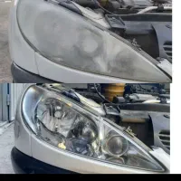 نقاشی لیسه گیری پولیش شفاف سازی چراغ|خدمات موتور و ماشین|ایلام, |دیوار