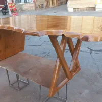 تخت سنتی چوبی میز ناهار خوری