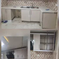 فروش کابینت۶متری ام دی اف تمییز به همراه هود وسینک