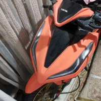 موتور کلیک 1401 کویر خشک با گوشی ایفون میزنم