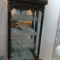 کمد ویترین شیشه ای