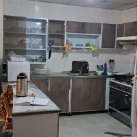 فروش کابینت فلزی،هود،سینک دو قلو ،سنگ رو
