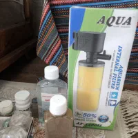 آکواریوم ۶۰لیتر با تمام لوازم نو برای همه نوع ماهی|ماهی|قزوین, |دیوار