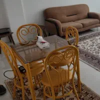 صندلی راک و میز ناهار خوری چهار نفره