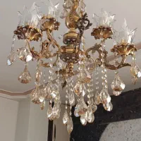 لوستر ۶شاخه برنزی