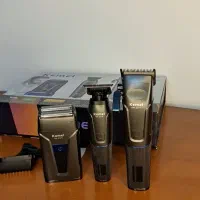 ست کامل ماشین اصلاح  حجم زن خط زن و شیور باهم