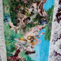 تابلو فرش|تابلو فرش|اردبیل, |دیوار