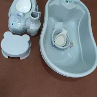 سرویس وان حمام و اسباب بازی نو