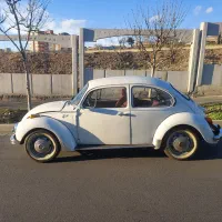 فولکس بیتل کلاسیک ۱۹۷۳ پلاک ملی