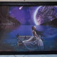 تابلو چراغ دار  زیبا سالم وتمیز در حد نو
