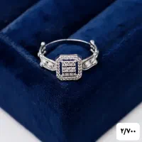 انگشتر نقره کد ۱۷۱۹ (گالری نقره سینا)