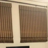 پرده حصیری ۴ عدد باهم