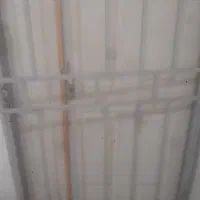 نرده فلزی ودرب چوب