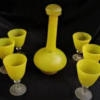 دوغ خوری . قوری . لیوان