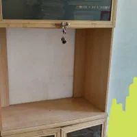 جا کتابی MDF با کیفیت و قدیمی.