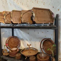 سینی چوبی،اردو خوری،کادویی، سینی