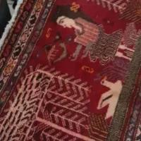 قالیچه 2دریک دست بافت با70سال قدمت|فرش|رامشیر, |دیوار
