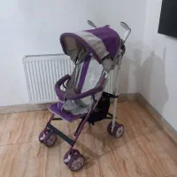 *کالسکه عصایی وکابین سایزبرندخارجی الکس سالم وتمیز