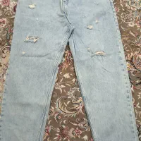 شلوار مام فیت سایز بزرگ نو