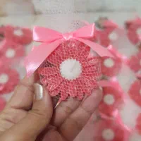 گیفت شمع بابونه زیبا