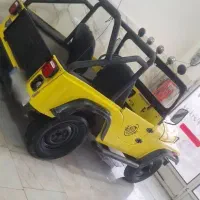 جیپ توسن عتیقه موتور بزرگ جفت دیفر