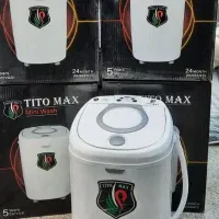 مینی واش تیتومکس 3،5کیلو لباسشویی گارانتی کهنه شور|ماشین لباسشویی و خشک‌کن لباس|مشهد, طلاب|دیوار