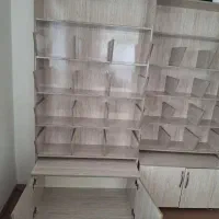 قفسه آجیل و تنقلات ام دی اف