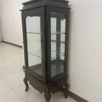 نیم بوفه چوبی ۳ طبقه در حد نو|بوفه، ویترین، کنسول|رفسنجان, |دیوار