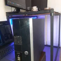 مینی پی سی و مانیتور hp