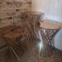 عسلی طلایی فلزی