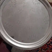 سینی استیل بزرگ
