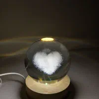 گوی کریستالی قطر ۶