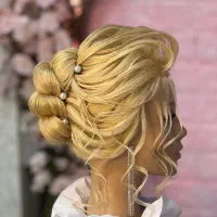آموزش بافت مو شنیون اکستنشن طبیعی و مصنوعی مو