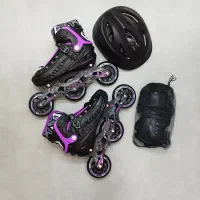 کفش اسکیت حرفه‌ای و اسکیت چراغ دار
