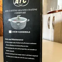 قابلمه نو برند atc چودن داخل گرانیت سنگی سایز ۲۴|ظروف پخت‌وپز|تهران, کیانشهر|دیوار