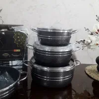 قابلمه و ماهیتابه گرانیتی نو|ظروف پخت‌وپز|فردیس, شهرک ارم|دیوار