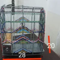 قفس دست بافت مهره دار مناسب برای سهره