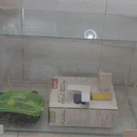 اکواریوم شیشه خم با لوازم