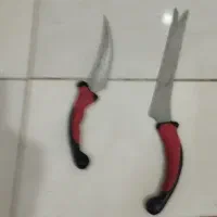 دو عدد چاقوی اشپزخونه