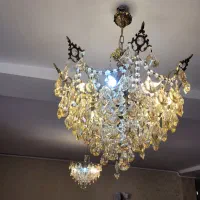 دو عدد لوستر برنج  و در حد نو دونه ای ۵ تومن