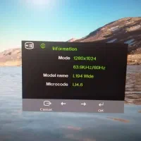 مینی کیس لنوو و مانیتور لنوو