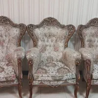 فروش مبل 9 نفره سلطنتی با گل میز|مبلمان خانگی و میز عسلی|صدرا-فارس, فاز ۲|دیوار