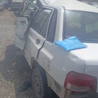 ماشین پراید ۱۳۲ تصادفی