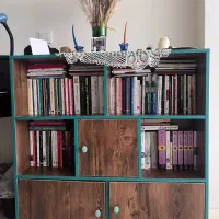 دو عدد کتاب خانه چوبی|کتابخانه، شلف، قفسه‌های دیواری|تهران, جمال‌زاده|دیوار