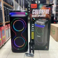 اسپیکر شارژی90سانتی 2میکروفون طرح JBL خردکن قابلمه|سیستم صوتی خانگی|قم, سید معصوم|دیوار