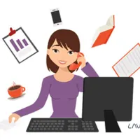 منشی و مدیر سالن زیبایی