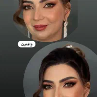 میکاپ و شینیون و کوتاهی رایگان|خدمات آرایشگری و زیبایی|کرج, حصارک پایین|دیوار