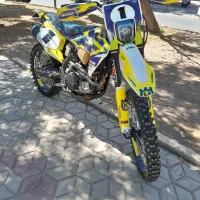 فلات طرح هاسکی موتور کایو رادیات آب|موتورسیکلت|قزوین, |دیوار